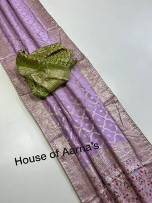 Pure Organza Silk Sarees With Elegant Weaving (23)