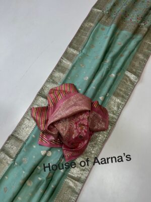 Pure Organza Silk Sarees With Elegant Weaving (30)