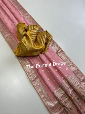 Pure Organza Silk Sarees With Elegant Weaving (5)