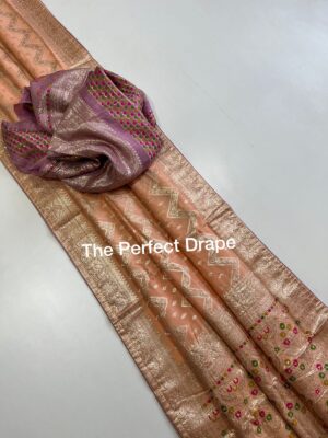 Pure Organza Silk Sarees With Elegant Weaving (8)
