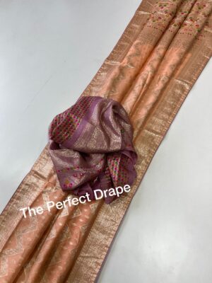 Pure Organza Silk Sarees With Elegant Weaving (9)