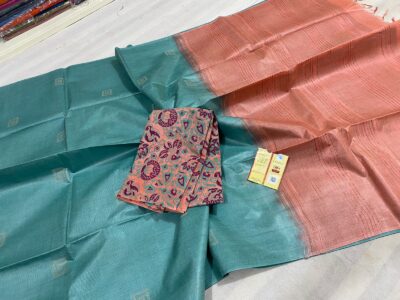 Pure Tussar Fancy Stipes Sarees (7)