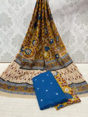 Kalamkari Ikkath Cotton Dresses (12)