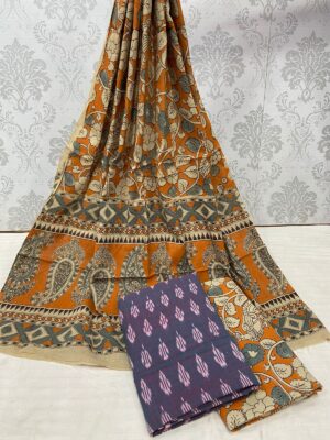 Kalamkari Ikkath Cotton Dresses (13)