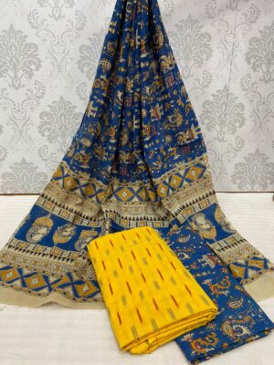 Kalamkari Ikkath Cotton Dresses (2)