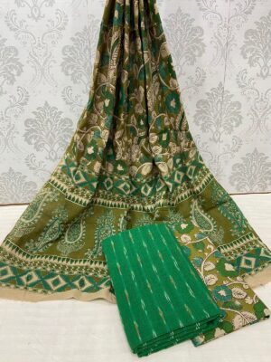 Kalamkari Ikkath Cotton Dresses (22)
