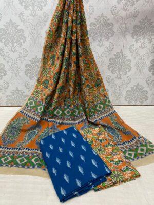Kalamkari Ikkath Cotton Dresses (6)