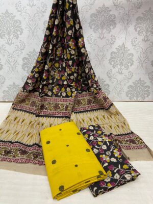 Kalamkari Ikkath Cotton Dresses (7)