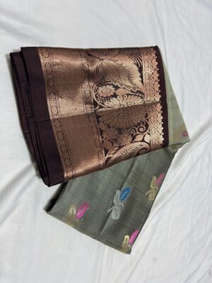 Pure Kanchi Handloom Silk Sarees With Silkmark (10)