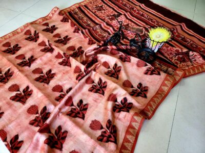 Maheshwari Silk Ajrakh Printed Sarees (15)