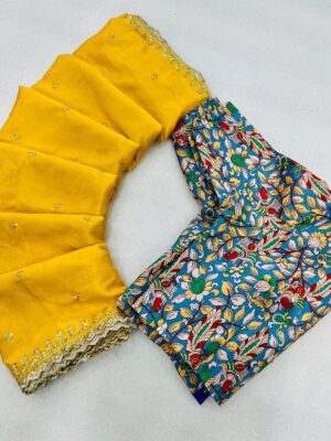 Chinnon Crepe Embroidary Sarees (25)