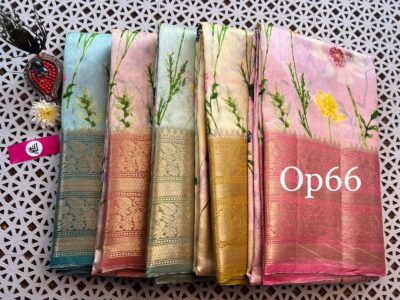 Organza Printed Sarees Online (4)
