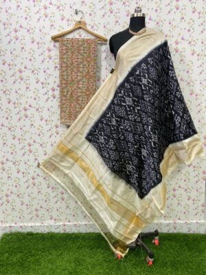 Pure Ikkath Silk Dress Materials Online (15)