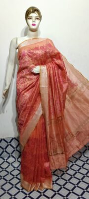 Beautiful Linen Silk Embroidary Sarees (14)