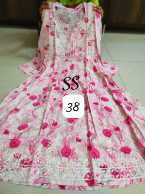 Cotton Mulmul Gowns With Price (17)