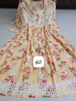 Cotton Mulmul Gowns With Price (2)