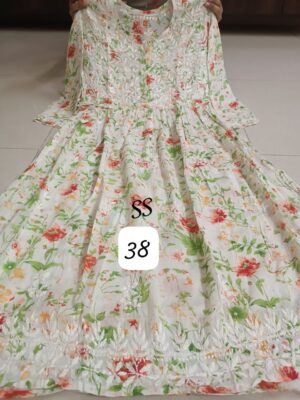 Cotton Mulmul Gowns With Price (20)