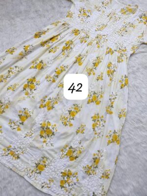 Cotton Mulmul Gowns With Price (23)