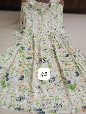 Cotton Mulmul Gowns With Price (9)