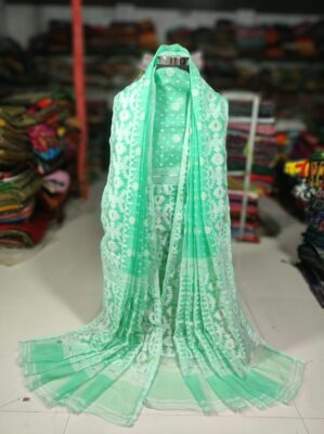 Dhakai Jamdhani Dress Material (3)