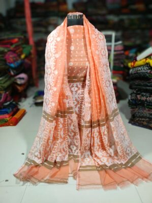 Dhakai Jamdhani Dress Material (6)