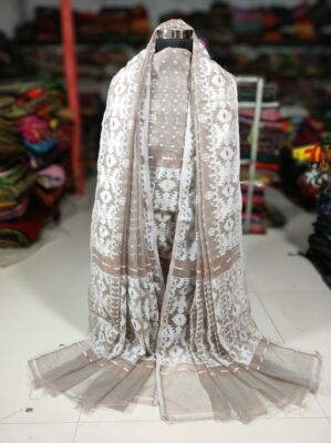 Dhakai Jamdhani Dress Material (7)