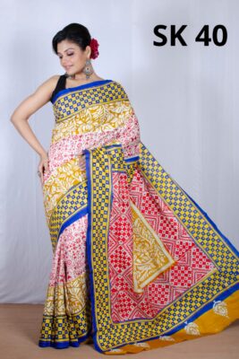 Exclusive Banglori Silk Handmade Kantha Sarees (10)