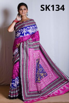 Exclusive Banglori Silk Handmade Kantha Sarees (15)