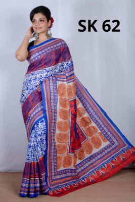 Exclusive Banglori Silk Handmade Kantha Sarees (6)