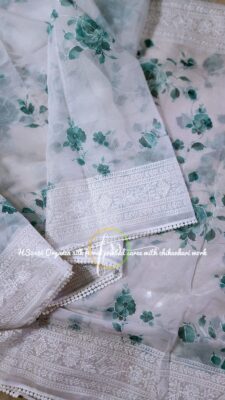 Exclusive Organza Silk Embroidary Sarees (9)