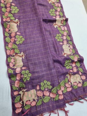 Mangalagiri Cotton Silk Weaving Sarees (10)