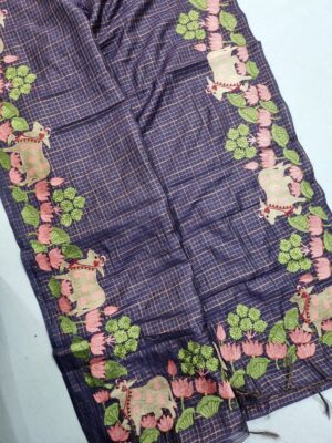 Mangalagiri Cotton Silk Weaving Sarees (15)