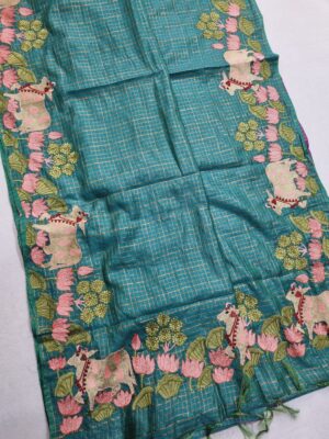 Mangalagiri Cotton Silk Weaving Sarees (9)