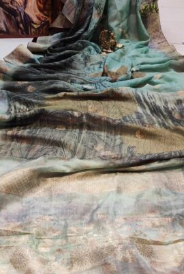 Munga Silk Digital Printed Sarees (12)
