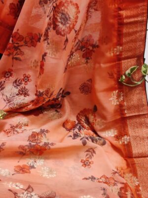 Munga Silk Digital Printed Sarees (16)