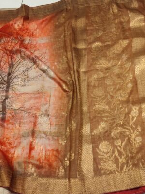 Munga Silk Digital Printed Sarees (17)