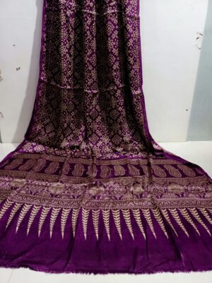 New Designer Patola Lehariya Modal Silk Sarees (4)