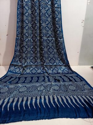 New Designer Patola Lehariya Modal Silk Sarees (5)