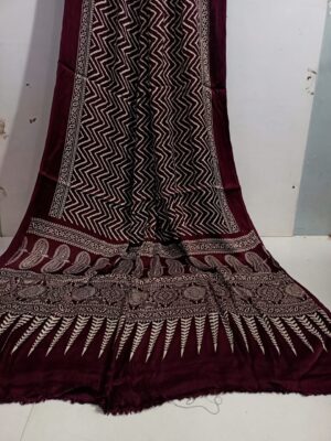 New Designer Patola Lehariya Modal Silk Sarees (7)