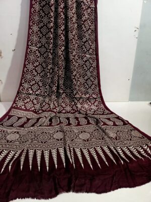 New Designer Patola Lehariya Modal Silk Sarees (9)