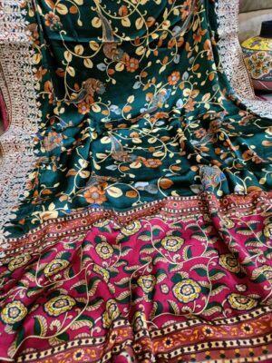 Pure Gajji Silk Sarees With Gottapatti Work (48)