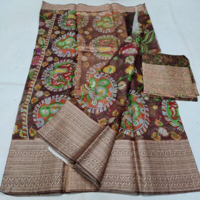 Pure Kota Silk Digtal Printed Sarees (12)