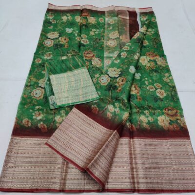 Pure Kota Silk Digtal Printed Sarees (18)