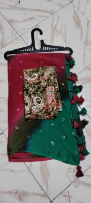 Pure Sequence Chinnon Sarees Online (4)