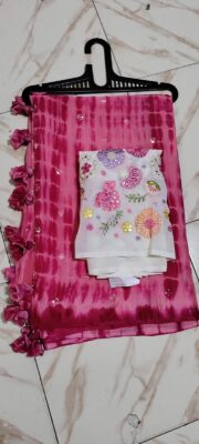 Pure Sequence Chinnon Sarees Online (5)