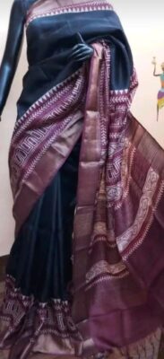 Pure Tussar Silk Printed Sarees (18)