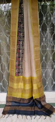 Pure Tussar Silk Printed Sarees (25)