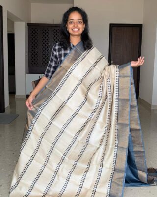 Pure Tussar Silk Sarees With Price (10)