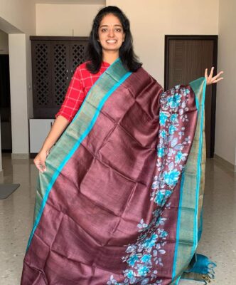 Pure Tussar Silk Sarees With Price (16)