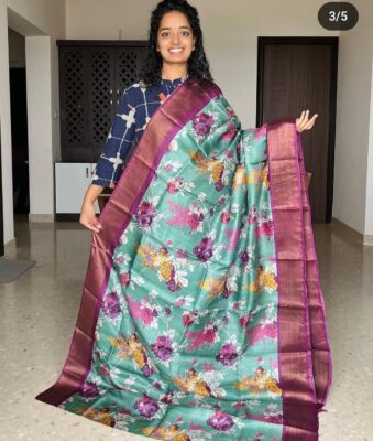 Pure Tussar Silk Sarees With Price (27)